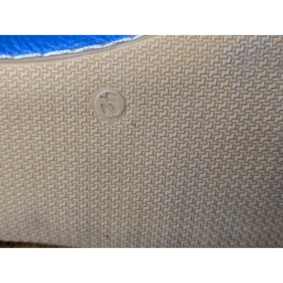 Charix Slip-On Cobalt Blue Leather Shoes Womens US 11/Eu 42 Travel Work Casual - Picture 9 of 11